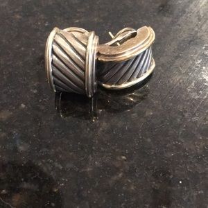 Authentic David Yurman Cigar Earrings